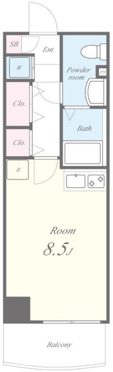 アヴァンタージュK 間取り図