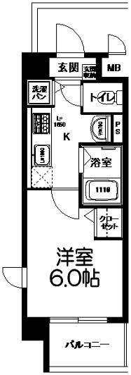 フォレストコート湘南 間取り図
