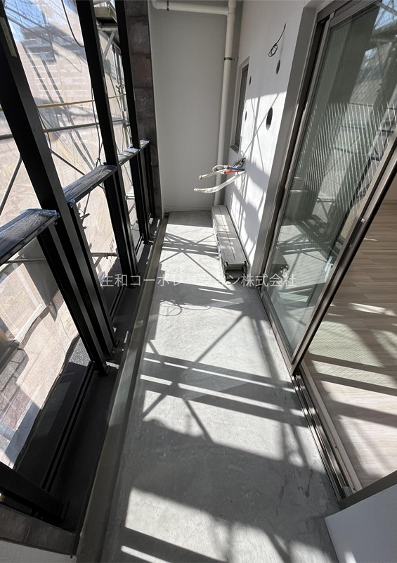 ハピネスガーデン新大阪 ベランダ