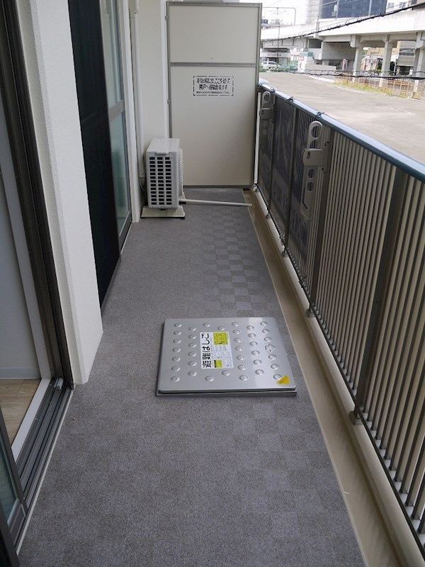 ペリドット長居公園 ベランダ