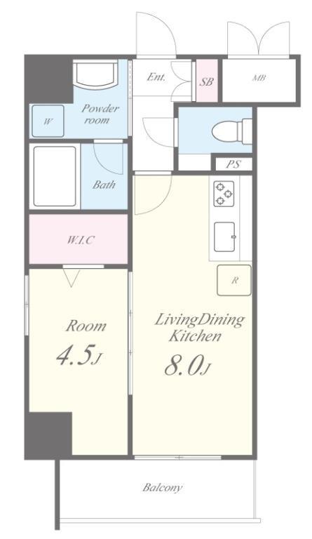 サンセール吹田 間取り図