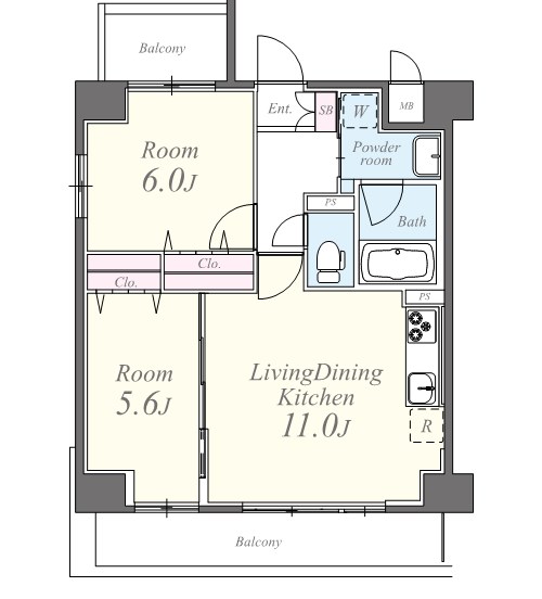 ミュージョン 間取り図