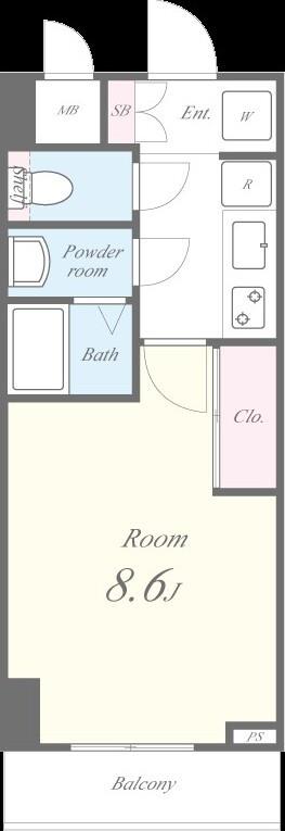 SUPURUSE板橋(スプルースイタバシ) 間取り図