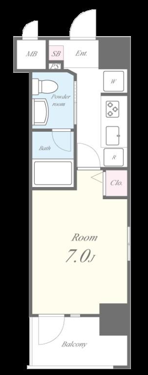 ROOTs Gyotoku 間取り図