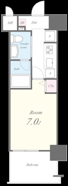 ROOTs Gyotoku 間取り図