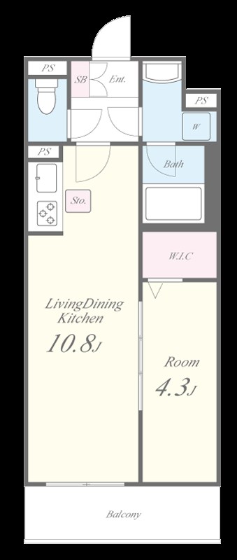 ヴェルナ・コート 間取り図
