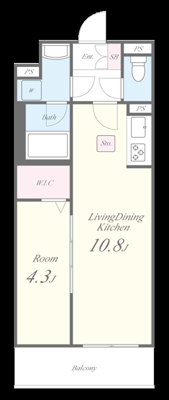 ヴェルナ・コート 間取り図