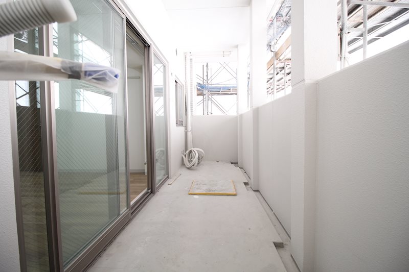 ル・マージュ新町 ベランダ