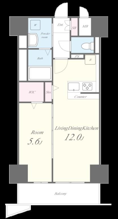 ル･シエール清水 間取り図