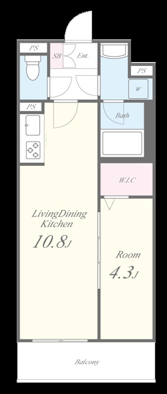 ヴェルナ・コート 間取り図