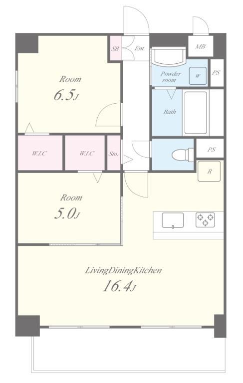 リアレクト白壁 間取り図