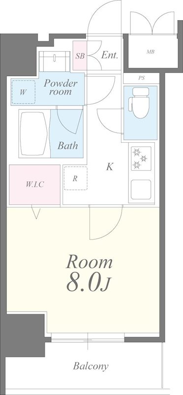 ラフィーエ横浜 間取り図