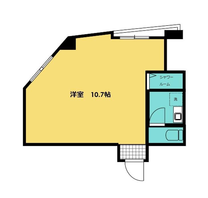 福島常盤マンション 間取り図