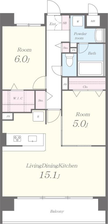 メゾングロリア 間取り図