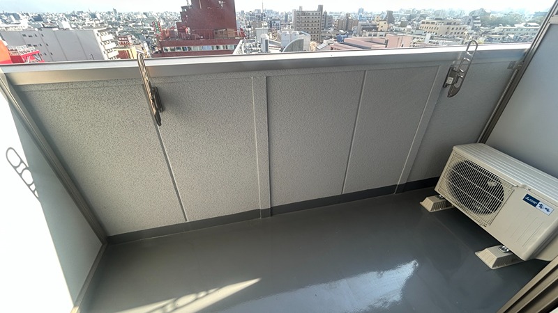 みおつくし大池橋 ベランダ