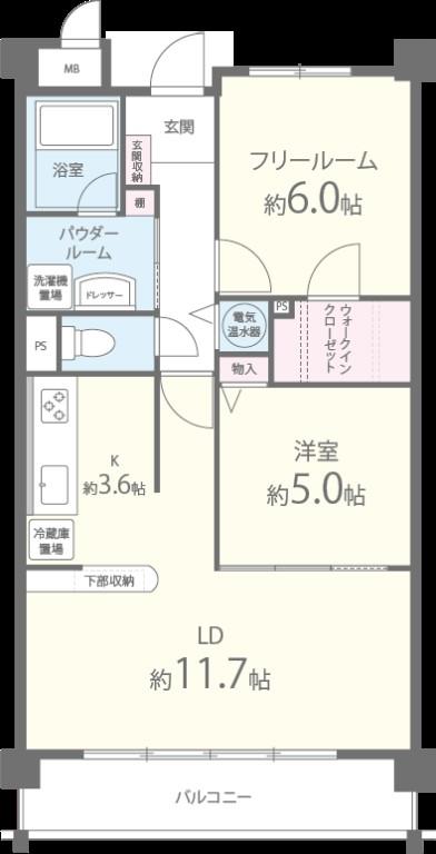 ソリエ ベーネ 間取り図