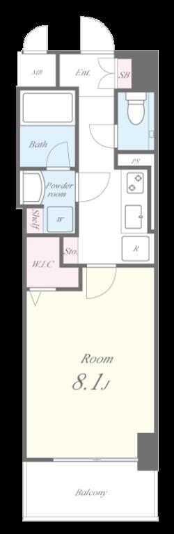 The Sevens&amp;rsquo; 間取り図