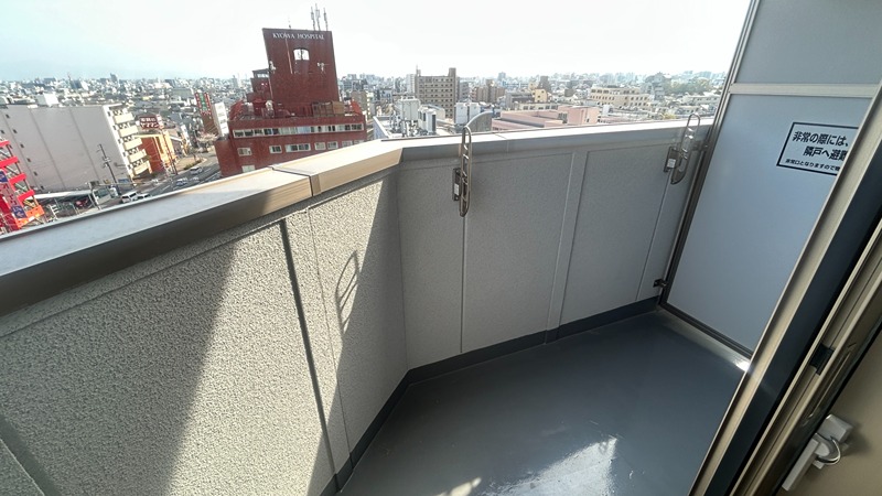 みおつくし大池橋 ベランダ