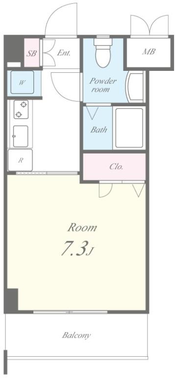 クリエイト三島 間取り図
