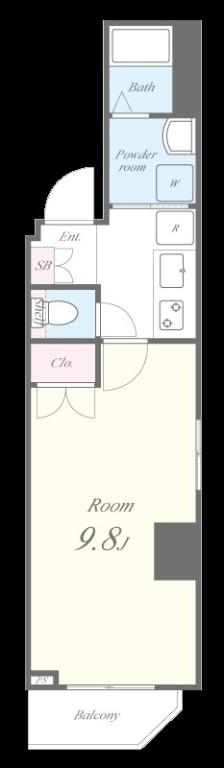 SUPURUSE板橋(スプルースイタバシ) 間取り図