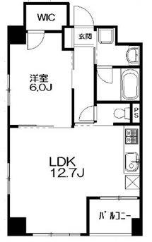 ユーノ 新宿柏木 間取り図