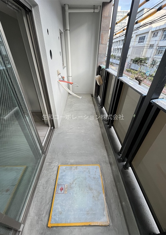 ハピネスガーデン新大阪 ベランダ