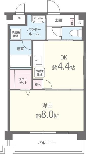 アリシュア 間取り図