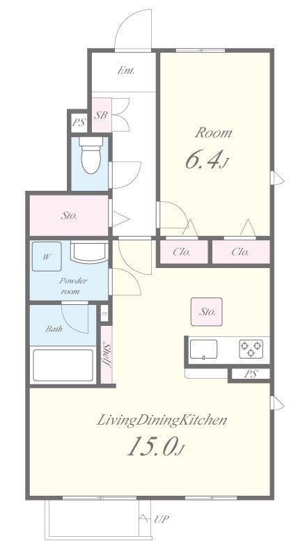 INSIDE SEA 間取り図