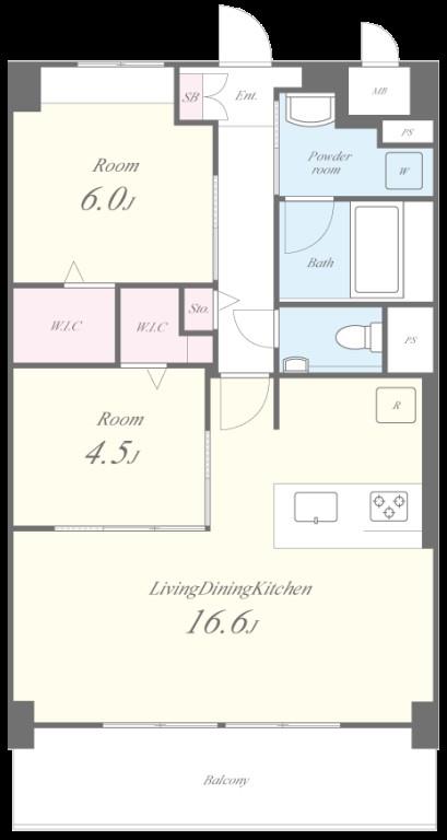 ベルアージュ 間取り図