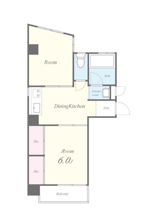 タカトウマンション 間取り図
