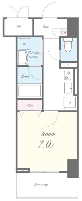 ブリリアコート金山 間取り図