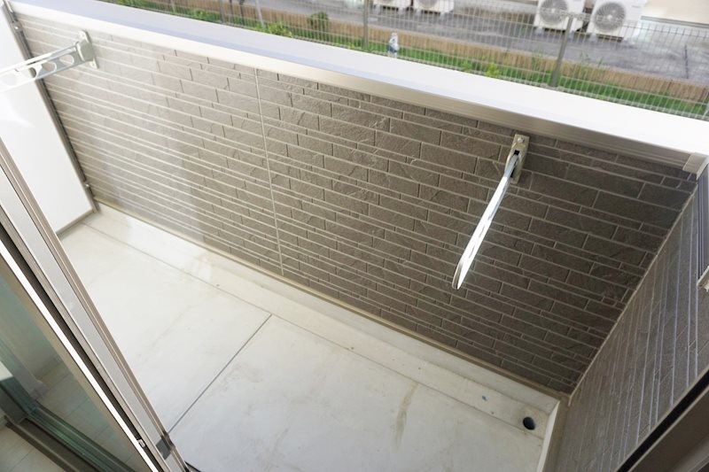 ドミソレイユⅢ ベランダ