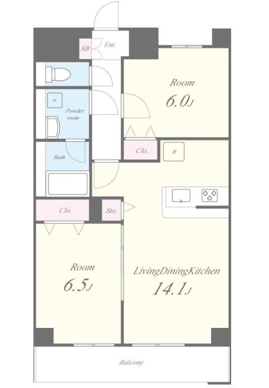 グランフォルム上鷺(グランフォルムカミサギ) 間取り図