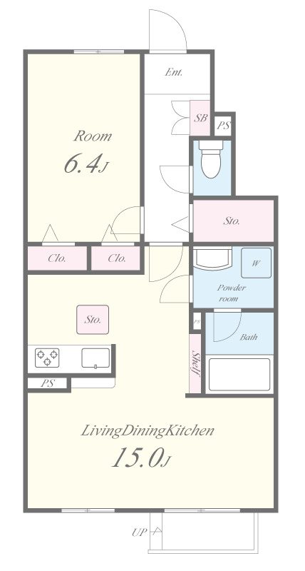 INSIDE SEA 間取り図