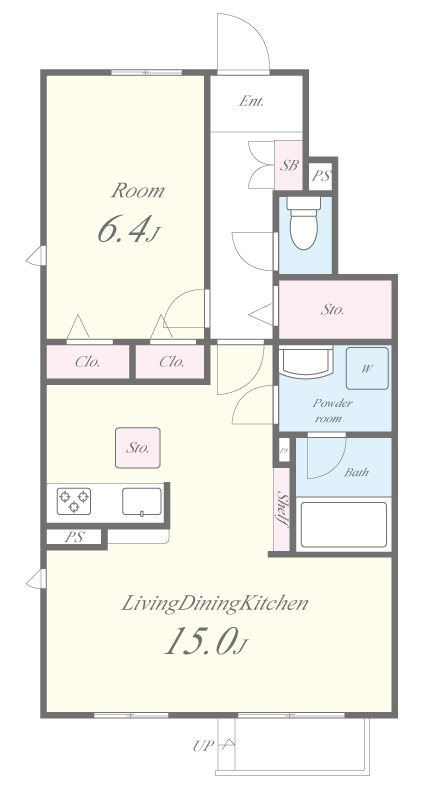 INSIDE SEA 間取り図