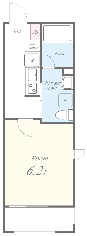 LAUREL梅田 間取り図