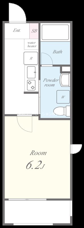LAUREL梅田 間取り図
