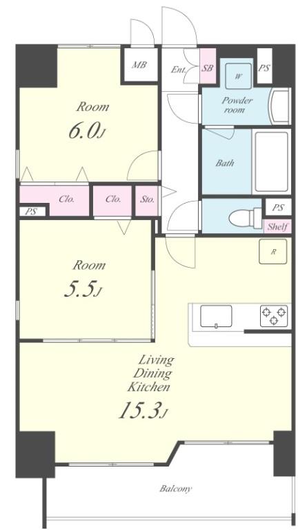 カーサ ジ マーレ 間取り図