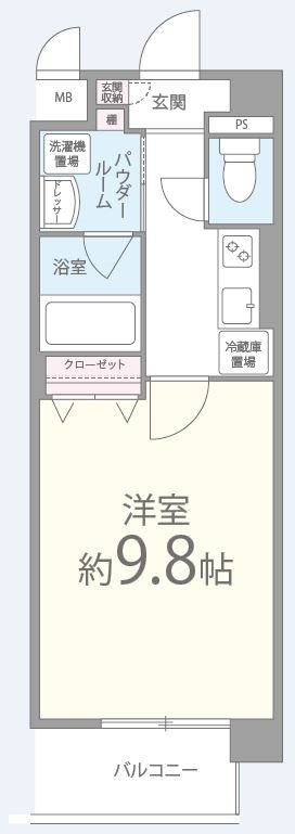 エスポワール 間取り図