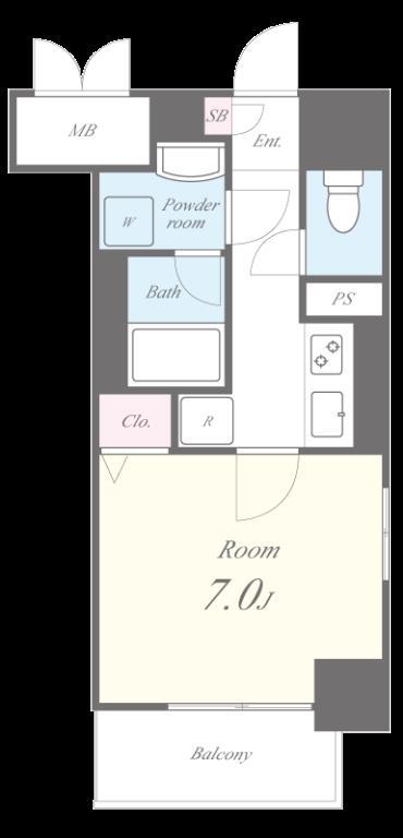 レジデンスユウキ 間取り図