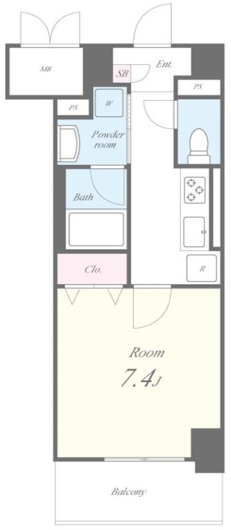 ピノ・アガタ岐阜駅前 間取り図