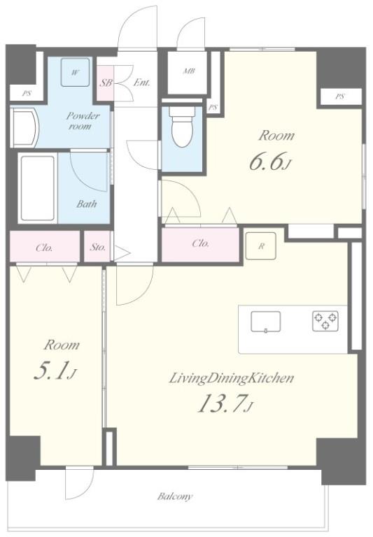 ピノ・アガタ岐阜駅前 間取り図