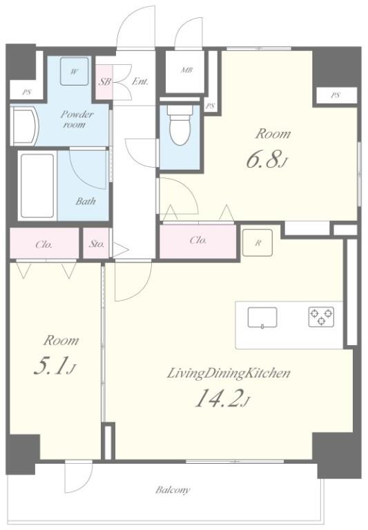 ピノ・アガタ岐阜駅前 間取り図