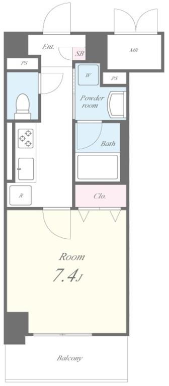 ピノ・アガタ岐阜駅前 間取り図