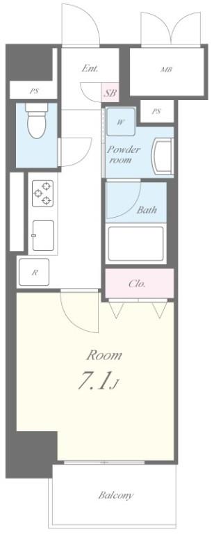 ピノ・アガタ岐阜駅前 間取り図