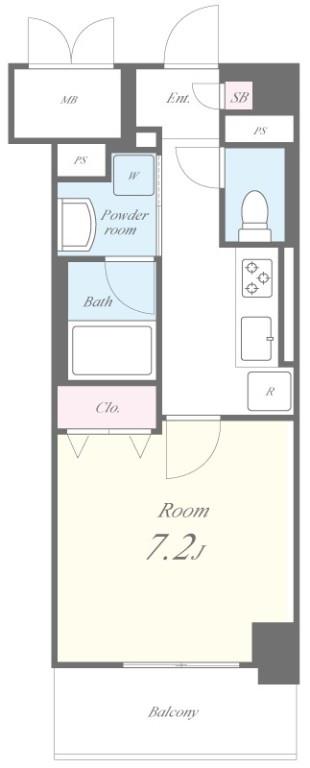 ピノ・アガタ岐阜駅前 間取り図