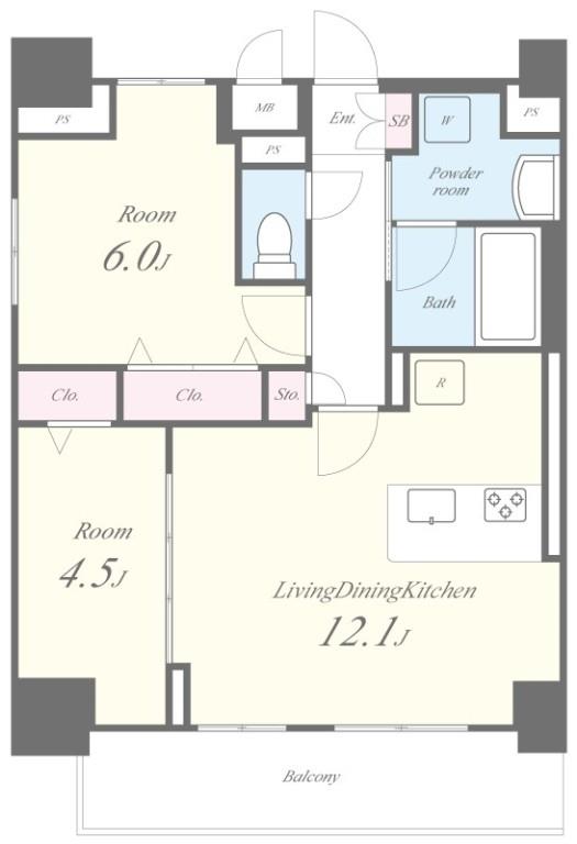 ピノ・アガタ岐阜駅前 間取り図