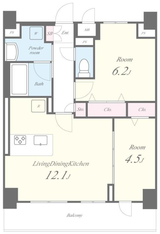 ピノ・アガタ岐阜駅前 間取り図