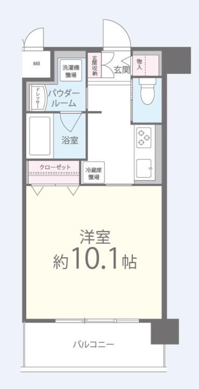 スクウェアJ 間取り図