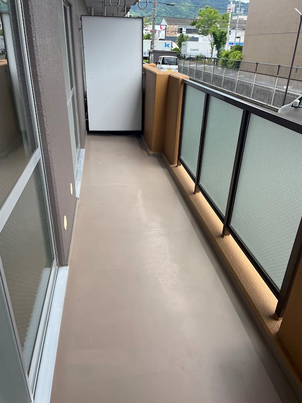 コスモハイツ西川 ベランダ